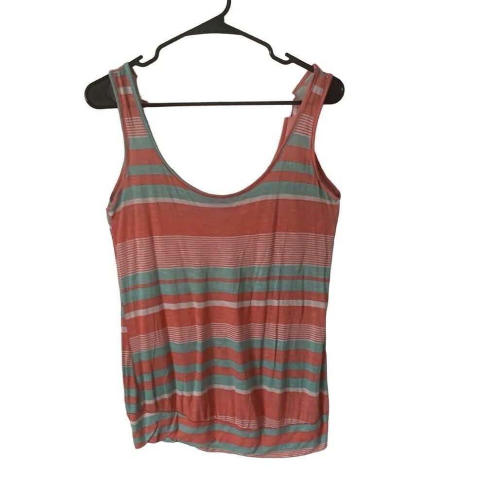 Pre Owned Women’s Lavish Maternity Tank Decorative Bow Top Sz Small Casual Style